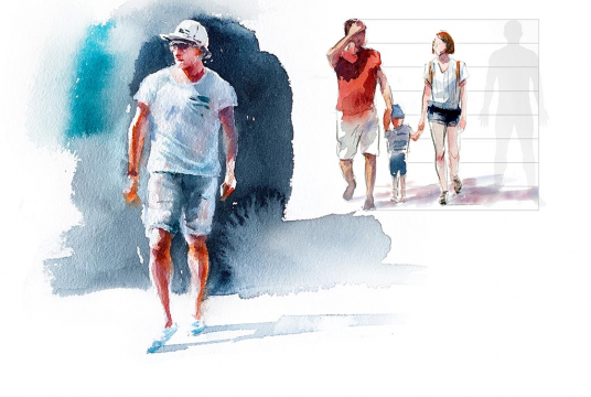 Practical Guide to Human Figures With Watercolor