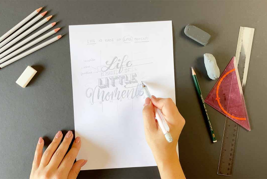 Watercolor Hand Lettering - Beginner's Guide
