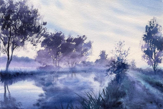 Misty Landscapes - 2-Weekend Intensive Live Course