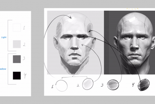 Online Watercolor Portrait Course for Beginners