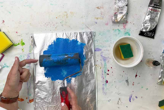 Stylish Illustrations: Printing Technique With Watercolor