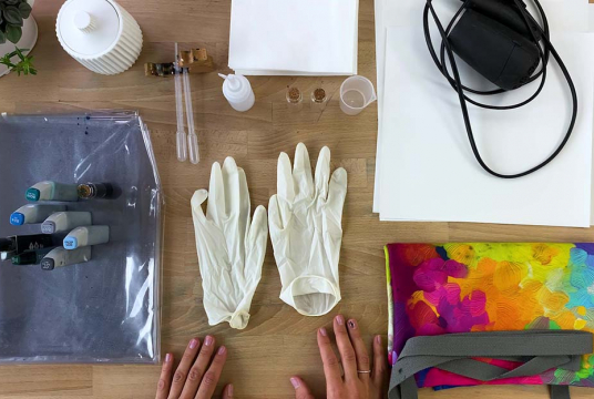 Alcohol Ink For Beginners: Abstract Painting for Interior 