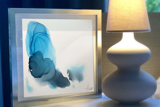 Alcohol Ink For Beginners: Abstract Painting for Interior