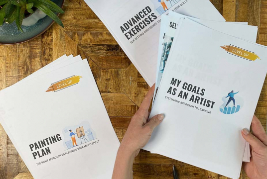 Level Up! Intensive Watercolor Online Course