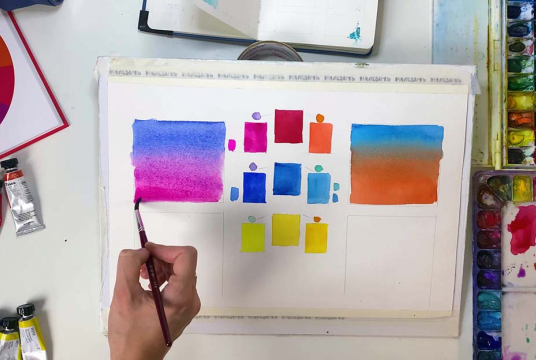 Master watercolor sunset: 3 stunning plots