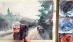 Autos und Hintergrund