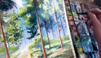 4. Прорабатываем центральную часть